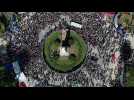 Mothers of Plaza de Mayo disperse Hebe de Bonafini's ashes in Buenos Aires