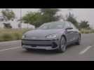 2023 Hyundai IONIQ 6 in Dark Grey Driving Video