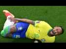 Mondial: Neymar, touché à la cheville droite, sera forfait contre la Suisse