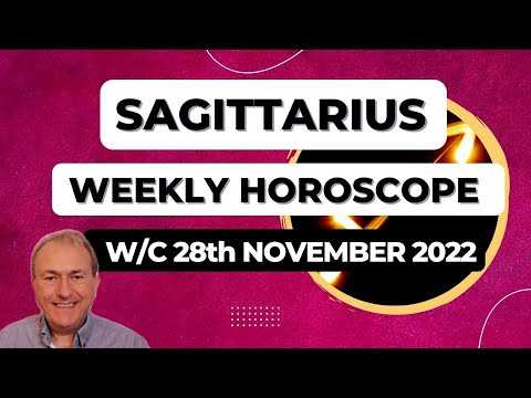 Sagittarius Horoscope Weekly Astrology from 28th November 2022