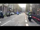Les motards en colère contre le contrôle technique à Lille