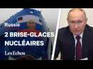 La Russie se renforce en Arctique avec deux brise-glaces nucléaires