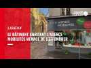 VIDÉO. Dans le centre-ville de Lisieux, le bâtiment de l'Agence mobilités menace de s'effondrer