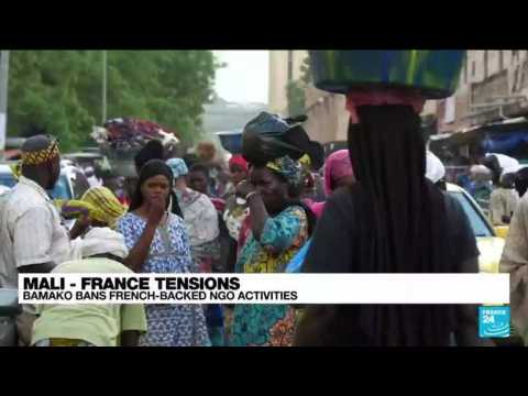 Mali bans French-backed NGOs' activities