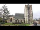 Caix : L'église Sainte-Croix se refait une beauté