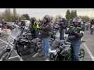 Arras : les motards en colère contre le contrôle technique