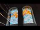 Lens: decouverte de 14 des 28 vitraux de l'eglise Saint Theodore