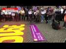 VIDÉO. À Saint-Brieuc, ils égrainent les noms des victimes de féminicides