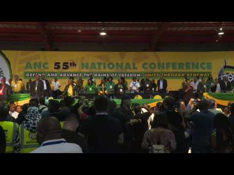 President Cyril Ramaphosa looks set to survive leadership vote during ANC conference