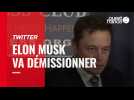 VIDÉO. Elon Musk annonce qu'il va quitter son poste à la tête de Twitter