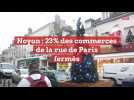 Noyon: 23% des commerces fermés dans la rue de Paris