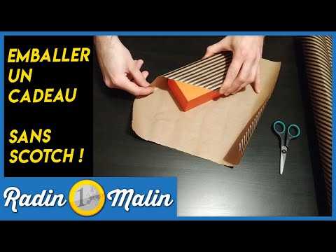 La technique japonaise pour emballer un cadeau sans scotch