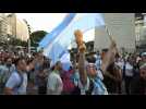 Dans les rues de Buenos Aires, l'Argentine se prépare pour la finale de la Coupe du monde