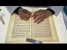 Irak : préservation et restauration de vieux manuscrits