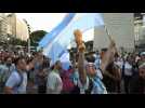 Argentina fans take to streets of Buenos Aires ahead of World Cup final