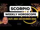 Scorpio Horoscope Weekly Astrology from 26th December 2022