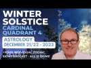 Winter Solstice 21st/22nd December 2022 Astrology + Zodiac Sign Forecasts ALL 12 SIGNS!