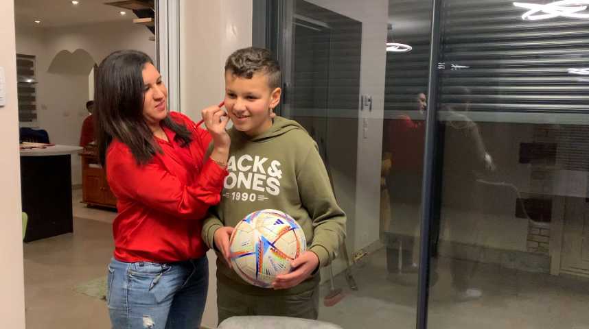 Vidéos : La maman supporte le Maroc, le papa est pour la France, alors ...
