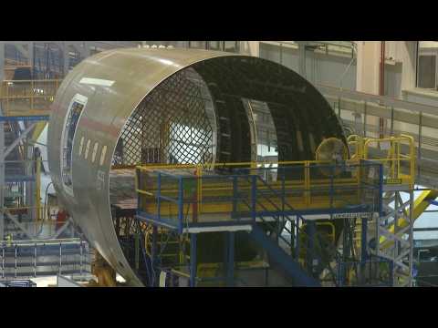 Images of Boeing Charleston's factory as United Airlines announces huge 787 order