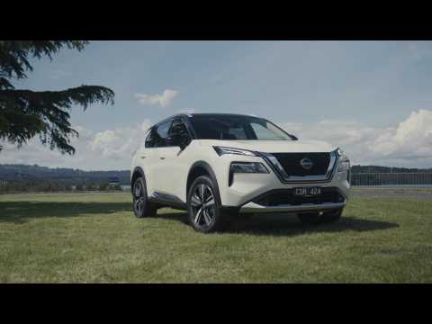 The new Nissan X-Trail Design Preview in White