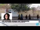 Afghanistan : les universités interdites aux filles, un possible début de contestation ?