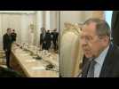 Russian Foreign Minister Lavrov hosts Azerbaijani counterpart Bayramov in Moscow