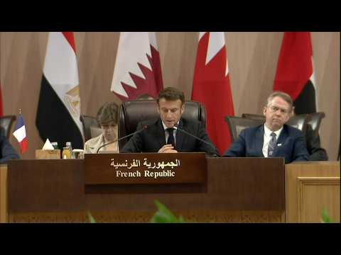 Macron praises Qatar for World Cup and Egypt for COP27