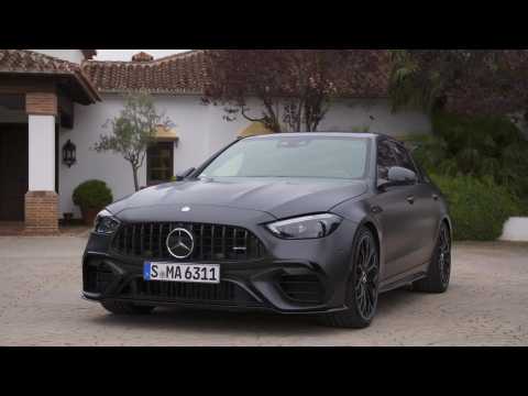 Mercedes-AMG C 63 S E PERFORMANCE Design Preview in Graphite grey