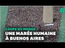 Marée humaine à Buenos Aires pour fêter Messi et la Coupe du Monde