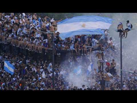 Argentina declares Bank holiday as World Cup champions arrive in Buenos Aires