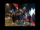 Maubeuge : célébrations des supporters dans les rues