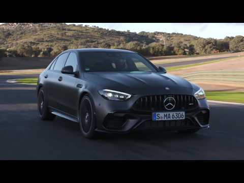 Mercedes-AMG C 63 S E PERFORMANCE in Graphite grey Race Track