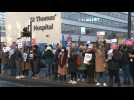 Royaume-Uni: des infirmières entament une grève sans précédent