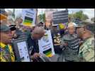 South Africa: demonstrators demand that 'Ramaphosa must go' at ANC conference