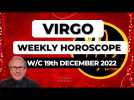 Virgo Horoscope Weekly Astrology from 19th December 2022