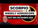 Scorpio Horoscope Weekly Astrology from 19th December 2022