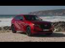 All-new 2022 Mazda CX-60 Exterior Design in Soul Red Crystal in Portugal