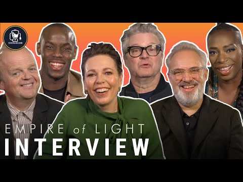 'Empire of Light' Interviews with Olivia Coleman, Colin Firth, Michael Ward & More