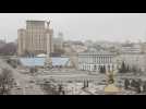 Kyiv's Maidan Square on war's first anniversary