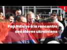 Annecy : le ministre de l'Education Pap Ndiaye à la rencontre des élèves ukrainiens de Gabriel Fauré