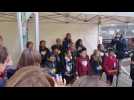 Lille : des petits Lillois reprennent un chant ukrainien