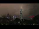 Taiwan's Taipei 101 building lights up for Ukraine