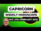 Capricorn Horoscope Weekly Astrology from 27th February 2023