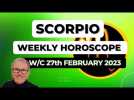 Scorpio Horoscope Weekly Astrology from 27th February 2023