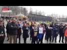 VIDÉO. Une centaine de personnes rassemblées pour demander la fin de la guerre en Ukraine