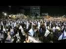 Israelis rally for 8th week against hard-right govt judicial reform