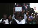 Nigeria President-elect Tinubu receives certificate of return at National Collation centre