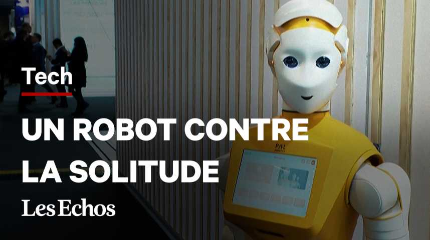 Illustration pour la vidéo Robot-chien, taxi volant, robot anti-solitude… 3 innovations du Salon mondial du mobile à Barcelone