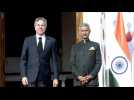US Secretary of State Blinken arrives in India for G20 meeting