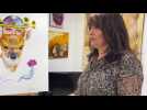 Bapaume : l'artiste peintre Valérie Dehaies-Bécourt met l'art au service de l'environnement